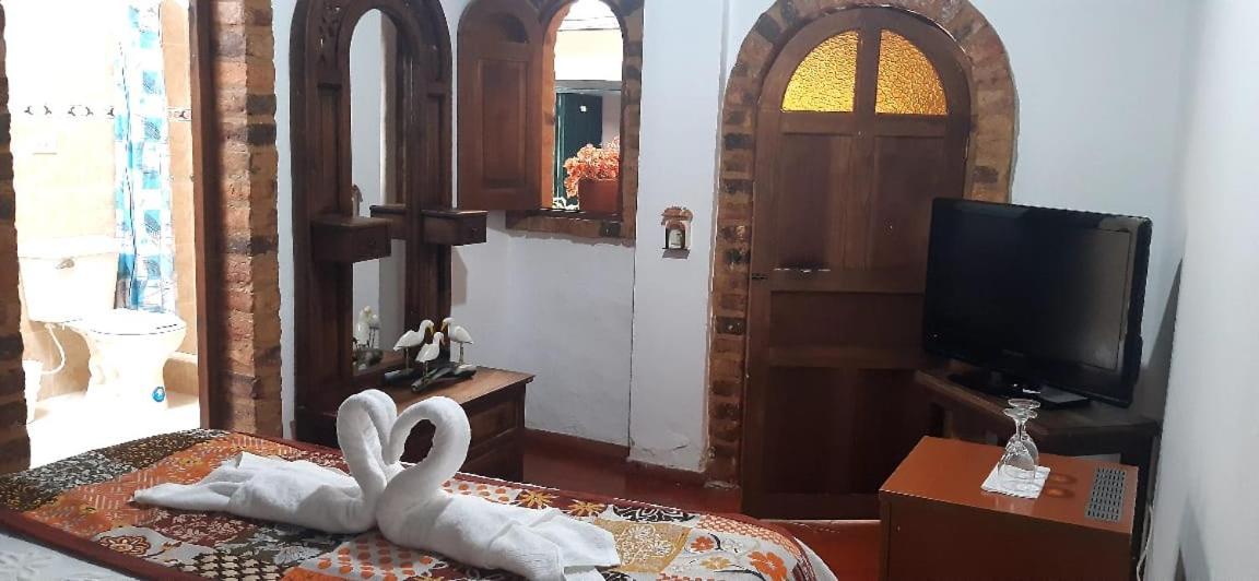 Hospederia Colonial De Villa De Leyva Dış mekan fotoğraf