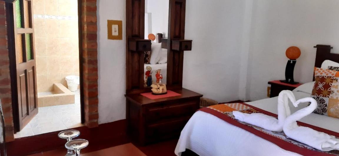 Hospederia Colonial De Villa De Leyva Dış mekan fotoğraf