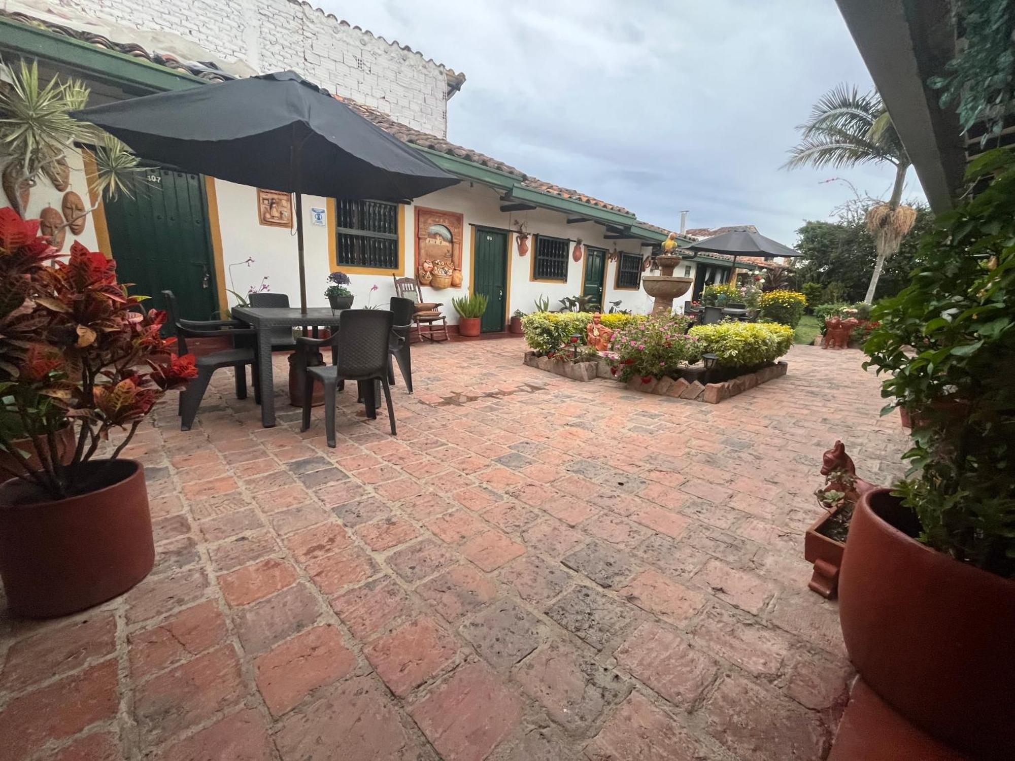 Hospederia Colonial De Villa De Leyva Dış mekan fotoğraf